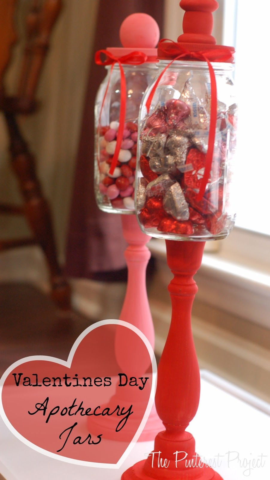 How to use Apothecary Jars with Candy to decorate