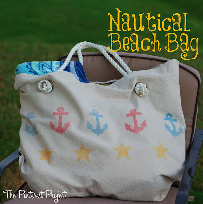 A Beach Bag for STUFF!! | The Pinterest Project