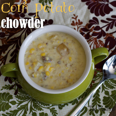 Some Fall Soup - Corn Potato Chowder